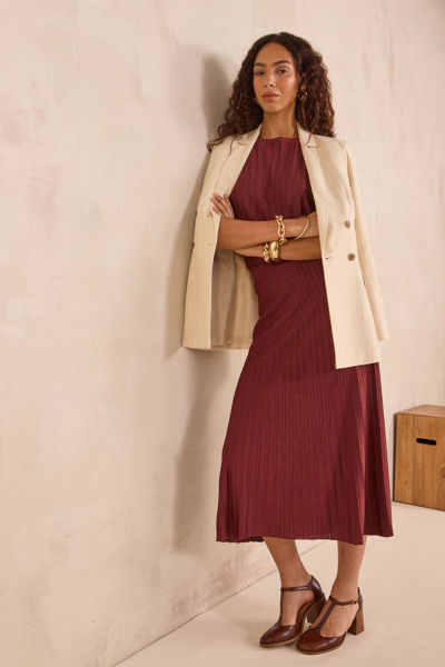 Picture of PLEATED SEQUIN MESH SKIRT OLYMPE